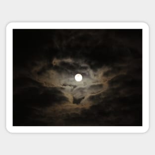 Moon & Clouds Sticker